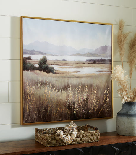 Furniture City Houma - Ashley Furniture - Clarkford Wall Art - Wall Art / Multi - A8000418