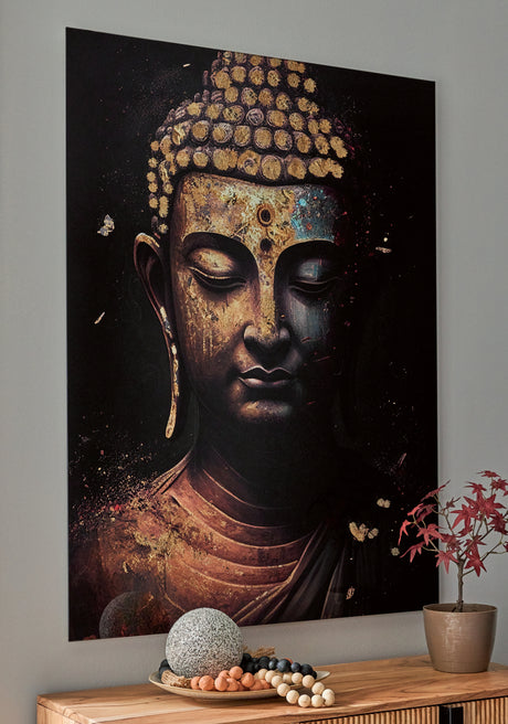 Furniture City Houma - Ashley Furniture - Caymoore Wall Art - Wall Art / Black/Gold Finish - A8000423