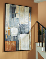 Furniture City Houma - Ashley Furniture - Howford Wall Art - Wall Art / Brown/Black/Gray - A8000426
