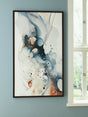 Furniture City Houma - Ashley Furniture - Foxenburg Wall Art - Wall Art / Blue/Amber/White - A8000432