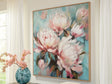 Furniture City Houma - Ashley Furniture - Parryville Wall Decor - Wall Art / Aqua/Pink - A8000440
