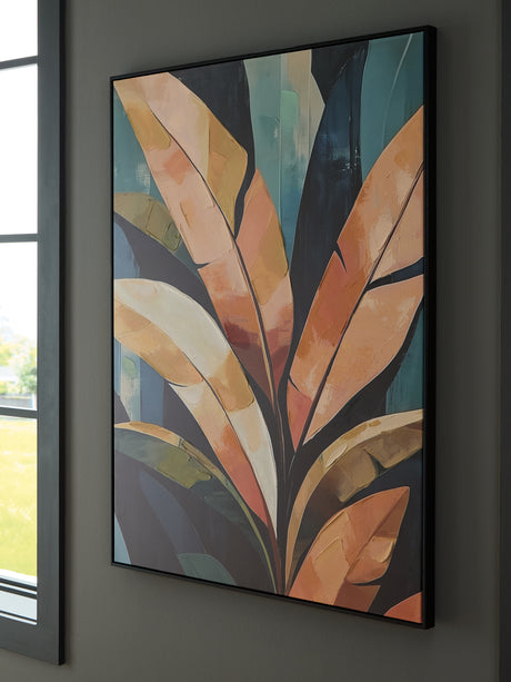 Furniture City Houma - Ashley Furniture - Laurelie Wall Art - Wall Art / Multi - A8000477
