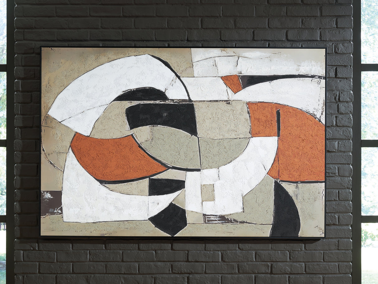 Furniture City Houma - Ashley Furniture - Anchorstone Wall Art - Wall Art - A8000478