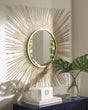 Furniture City Houma - Ashley Furniture - Elspeth Accent Mirror - Accent Mirror / Gold Finish - A8010124