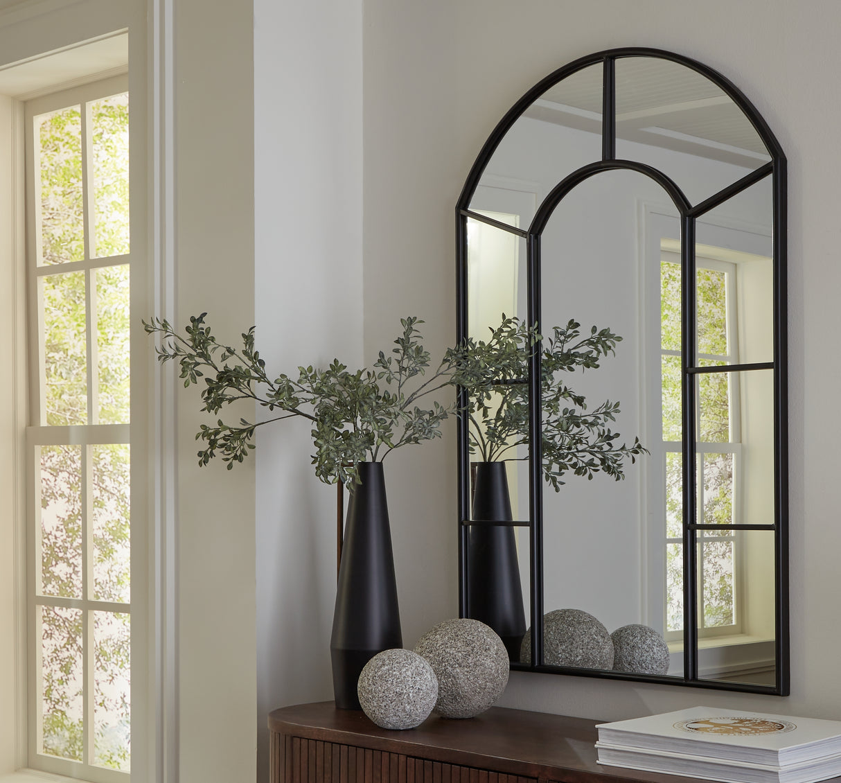 Furniture City Houma - Ashley Furniture - Evengton Accent Mirror - Accent Mirror / Black - A8010319