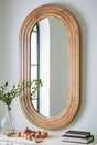 Furniture City Houma - Ashley Furniture - Daverly Accent Mirror - Accent Mirror / Brown - A8010326