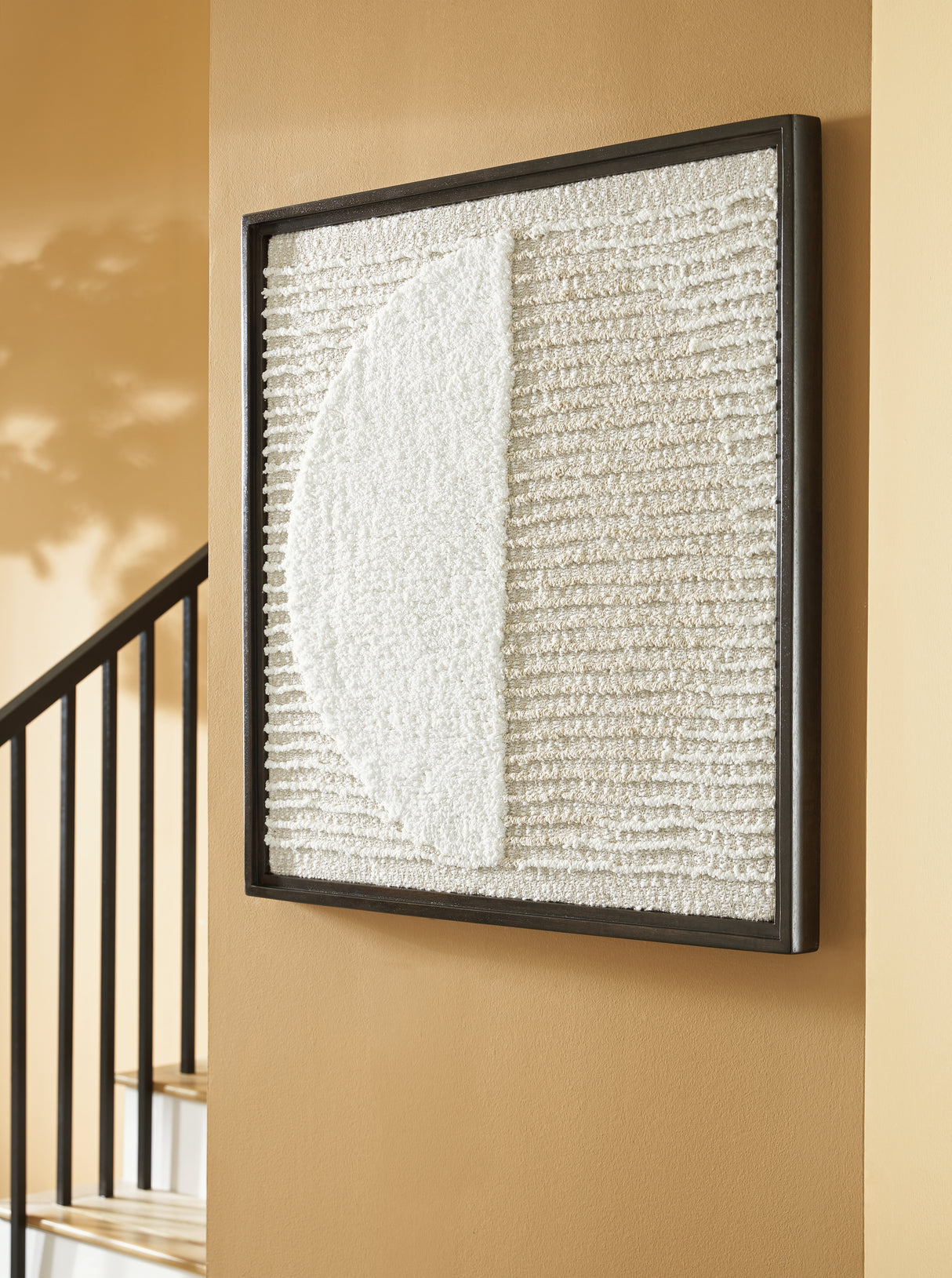Furniture City Houma - Ashley Furniture - Bachard Wall Decor - Wall Decor / Tan/White - A8010330