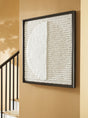 Furniture City Houma - Ashley Furniture - Bachard Wall Decor - Wall Decor / Tan/White - A8010330