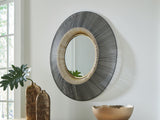 Furniture City Houma - Ashley Furniture - Dallmen Accent Mirror - Accent Mirror / Black/Gold Finish - A8010407