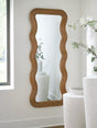 Furniture City Houma - Ashley Furniture - Ellisonville Floor Mirror - Floor Mirror / Brown - A8010413