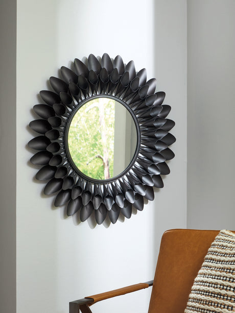 Furniture City Houma - Ashley Furniture - Ryenmour Mirror - Accent Mirror / Oil Rubbed Bronze Finish - A8010421