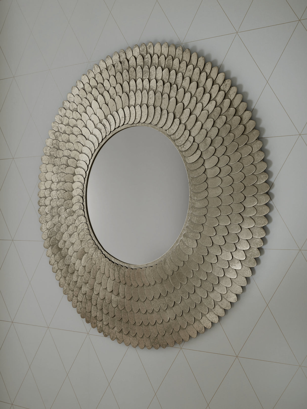 Furniture City Houma - Ashley Furniture - Wrightmund Mirror - Accent Mirror / Champagne Finish - A8010422