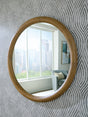 Furniture City Houma - Ashley Furniture - Yadiel Mirror - Accent Mirror / Brown - A8010426