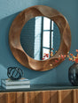 Furniture City Houma - Ashley Furniture - Aajon Accent Mirror - Accent Mirror / Brown - A8010427