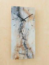 Furniture City Houma - Ashley Furniture - Teague Wall Decor - Wall Clock / Brown/Gray/Ivory - A8010432