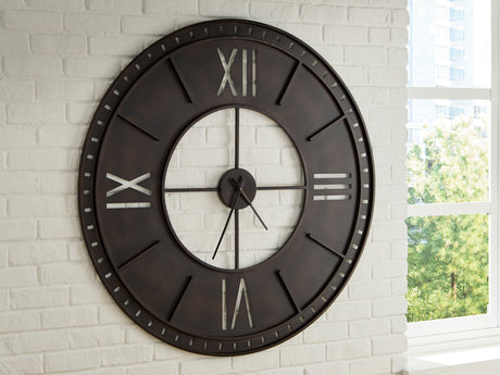 Furniture City Houma - Ashley Furniture - Lytle Wall Clock - Wall Clock - A8010453