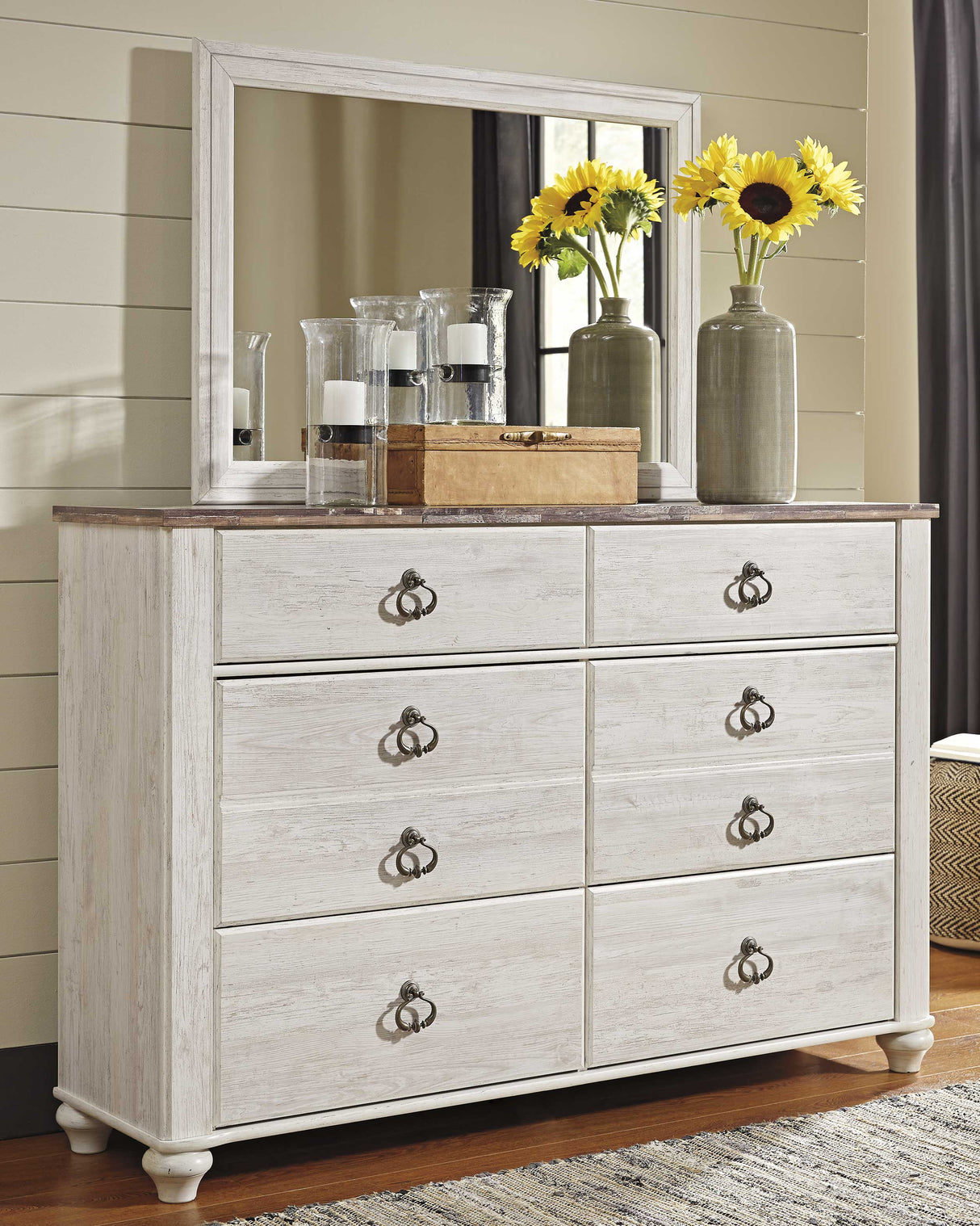 Willowton Queen Sleigh Bed