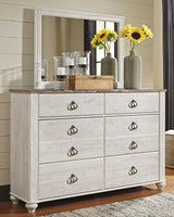 Willowton Queen Sleigh Bed