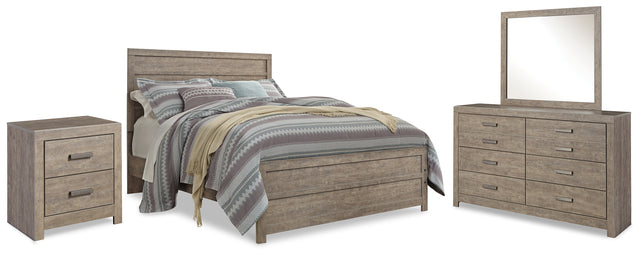 Furniture City Houma - Ashley Furniture - Culverbach Queen Panel Bed, Dresser, Mirror and Nightstand - Queen Panel Bed, Dresser, Mirror and Nightstand - B070B14
