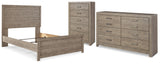 Furniture City Houma - Ashley Furniture - Culverbach Full Panel Bed, Dresser and Chest - Full Panel Bed, Dresser and Chest - B070B32