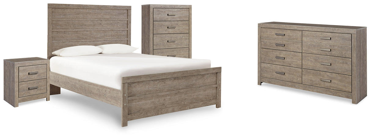 Furniture City Houma - Ashley Furniture - Culverbach Full Panel Bed, Dresser, Chest and Nightstand - Full Panel Bed, Dresser, Chest and Nightstand - B070B18