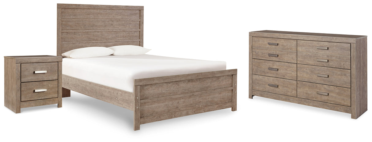 Furniture City Houma - Ashley Furniture - Culverbach Full Panel Bed, Dresser and Nightstand - Full Panel Bed, Dresser and Nightstand - B070B29