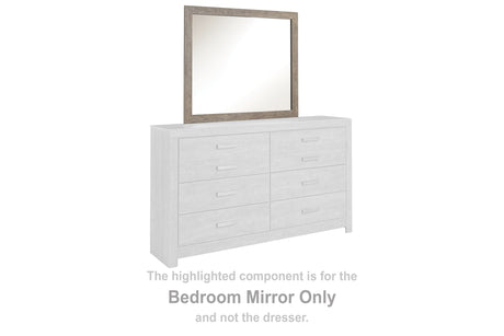 Furniture City Houma - Ashley Furniture - Culverbach Bedroom Mirror - Bedroom Mirror / Gray - B070-36