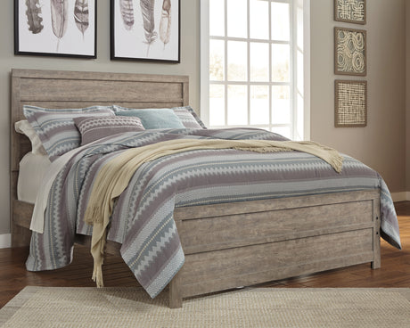 Furniture City Houma - Ashley Furniture - Culverbach Queen Panel Bed - Queen Panel Bed / Gray - B070B8