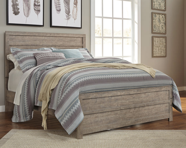 Furniture City Houma - Ashley Furniture - Culverbach Queen Panel Bed - Queen Panel Bed / Gray - B070B8