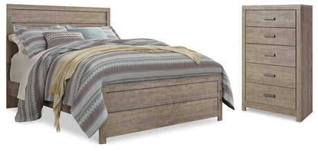 Furniture City Houma - Ashley Furniture - Culverbach Queen Panel Bed with Chest - Queen Panel Bed with Chest - B070B21