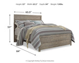 Culverbach Queen Panel Bed with Dresser and Mirror, Chest and 2 Nightstands