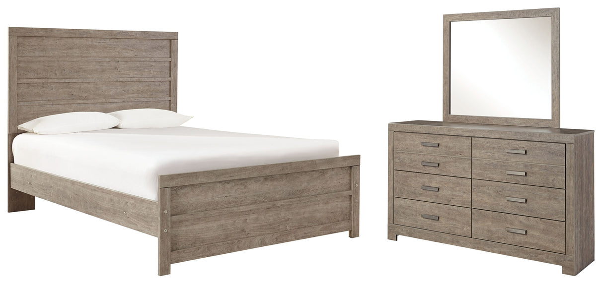 Furniture City Houma - Ashley Furniture - Culverbach Full Panel Bed, Dresser and Mirror - Full Panel Bed, Dresser and Mirror - B070B6