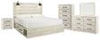 Furniture City Houma - Ashley Furniture - Cambeck King Panel Storage Bed, Dresser, Mirror, Chest and Nightstand - King Panel Storage Bed, Dresser, Mirror, Chest and Nightstand - B192B110