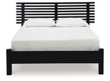 Danziar Queen Slat Panel Bed, Dresser and Mirror
