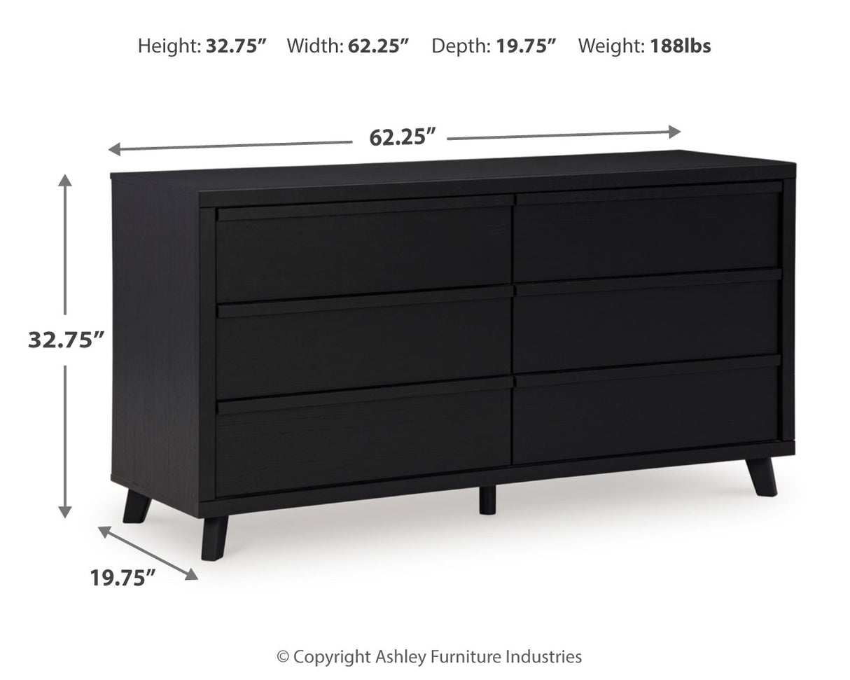 Danziar Queen Panel Bed