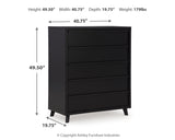Danziar Queen Bed, Dresser, Mirror, Chest and Nightstand