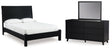Furniture City Houma - Ashley Furniture - Danziar Queen Panel Bed, Dresser and Mirror - Queen Panel Bed, Dresser and Mirror - B1013B17