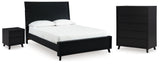 Danziar Queen Panel Bed