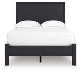 Danziar Full Panel Bed, Dresser and Mirror