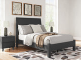 Danziar Full Panel Bed, Dresser and Mirror