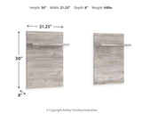 Vessalli Queen Panel Bed with Extensions, Dresser and Mirror