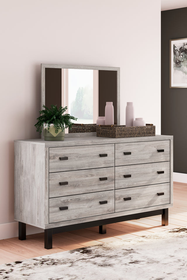 Furniture City Houma - Ashley Furniture - Vessalli Bedroom - Two Drawer Night Stand / Two-tone - B1036-92