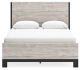 Vessalli Queen Panel Bed and Nightstand