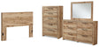 Furniture City Houma - Ashley Furniture - Hyanna Queen Panel Headboard, Dresser, Mirror and Chest - Queen Panel Headboard, Dresser, Mirror and Chest - B1050B48
