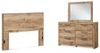 Furniture City Houma - Ashley Furniture - Hyanna Queen Panel Headboard, Dresser and Mirror - Queen Panel Headboard, Dresser and Mirror - B1050B54