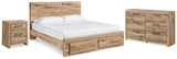 Hyanna Queen Panel Storage Bed