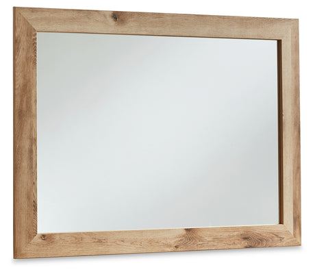 Furniture City Houma - Ashley Furniture - Hyanna Bedroom Mirror - Bedroom Mirror / Tan Brown - B1050-36