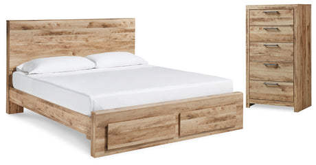 Furniture City Houma - Ashley Furniture - Hyanna Queen Panel Storage Bed and Chest - Queen Panel Storage Bed and Chest - B1050B51