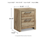 Hyanna King Panel Bed, Dresser, Mirror and 2 Nightstands