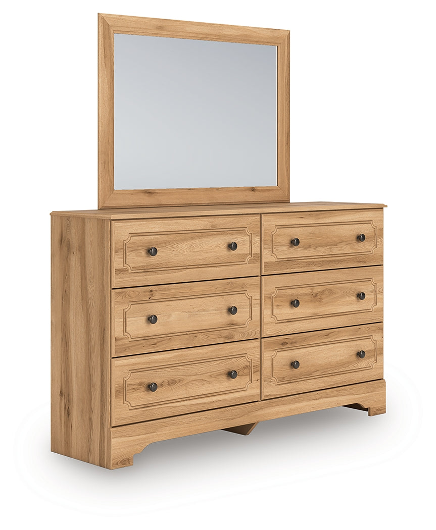 Aleaport Full Panel Bed, Dresser and Mirror